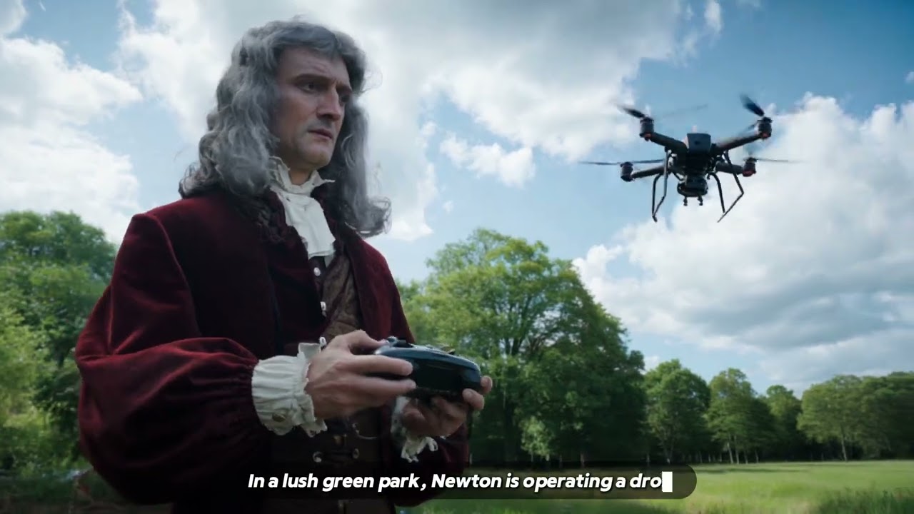 Historical Figures + Modern World = ? 🤔🤣 #klingai  #elements