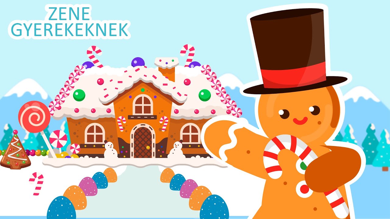 Mézeskalács Ember - Karácsonyi Gyerekdal | Zene Gyerekeknek