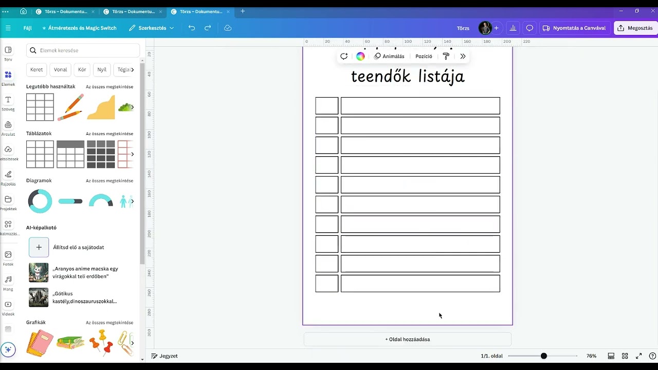 Így készíts to-do listát a Canvával 1 perc alatt!