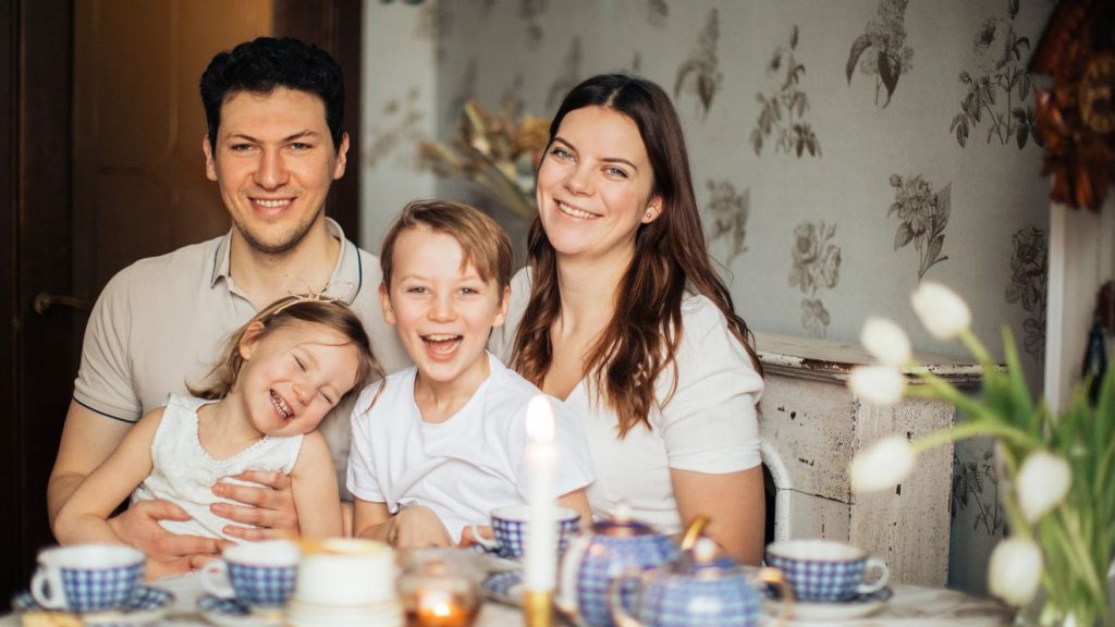 Fogíny egészsége, boldog mosoly, boldog család