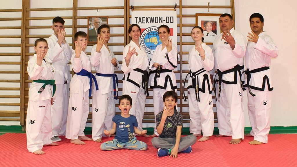 Taekwon-do edzés után