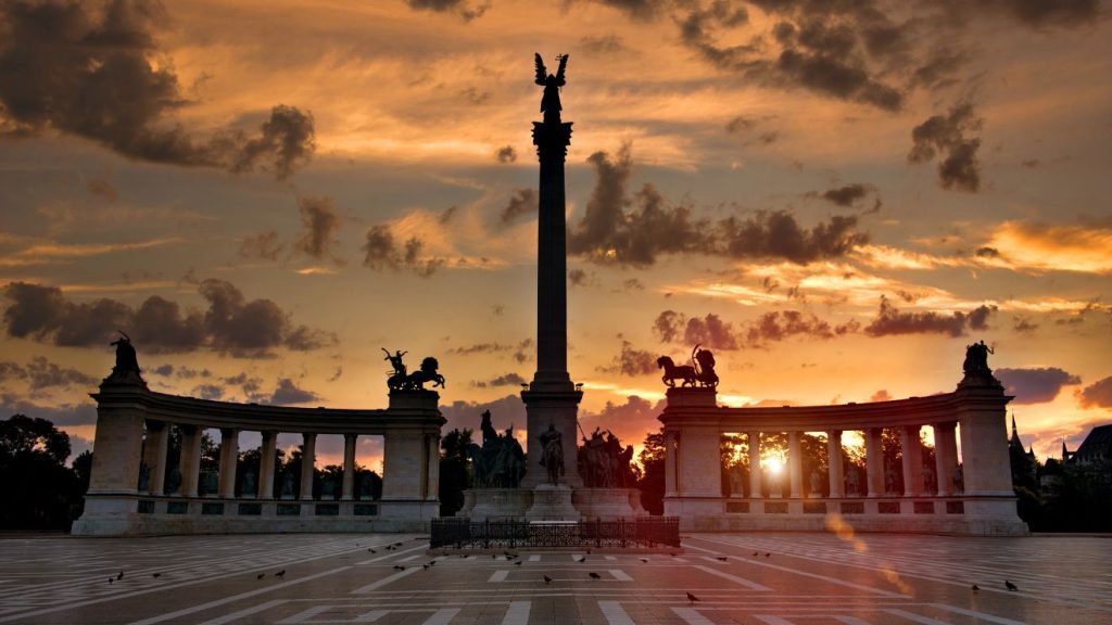 hősök tere, levegőt tüntetés,