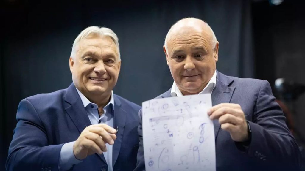 Orbán Viktor, Rónai Egon, Rajz,