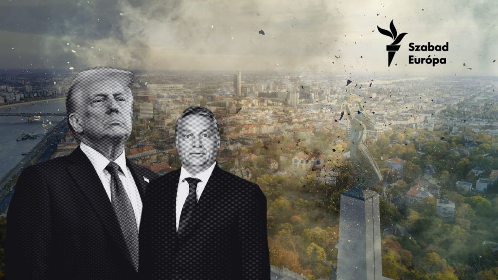 Orbán Viktor, Donald Trump, Szabad Európa
