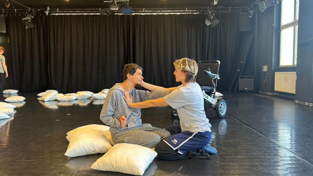 Tóth Károly kerekesszékes táncművész