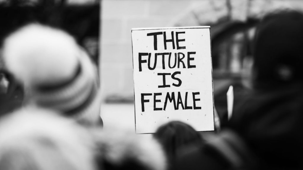 nők, női tüntetés, a jövő női, 