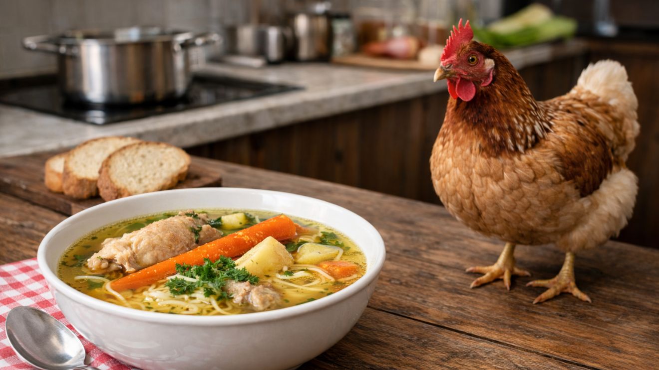gazdasági haszonállat, csirkehúsleves, kollagén