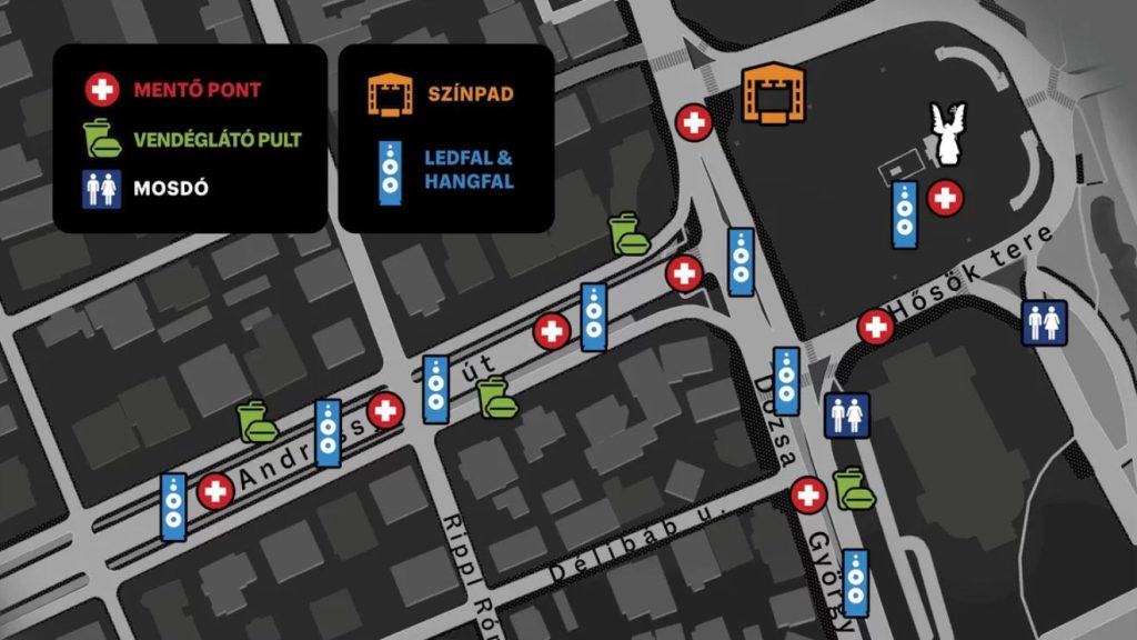 rendszerbontó nagykoncert, élő, térkép, online, helyszín