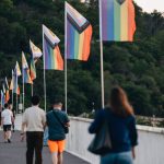 Budapest Pride, Erzsébet híd, Pride zászló,