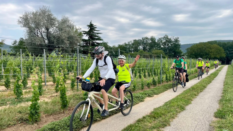 Tandemkerékpáros túra a Balaton körül