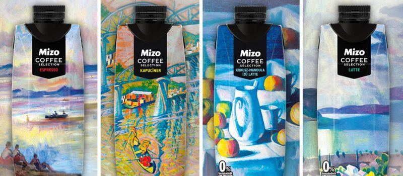 MIZO, kávé, dobozos kávé, festmény Forrás Sajtóközlemény Forrás: Sajtóközlemény