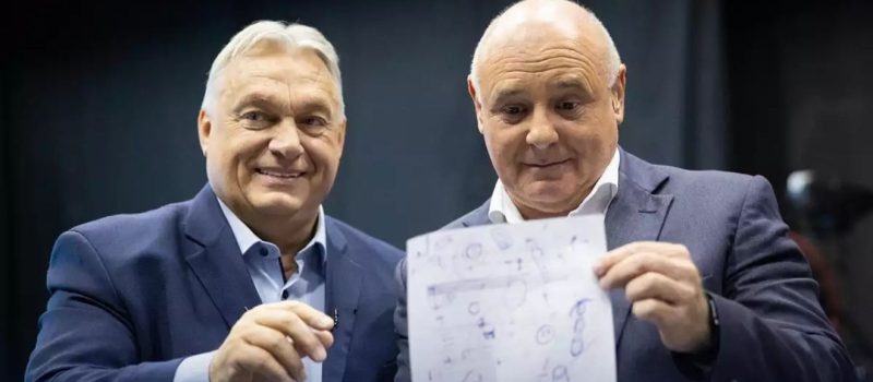 Orbán Viktor, Rónai Egon, Rajz,