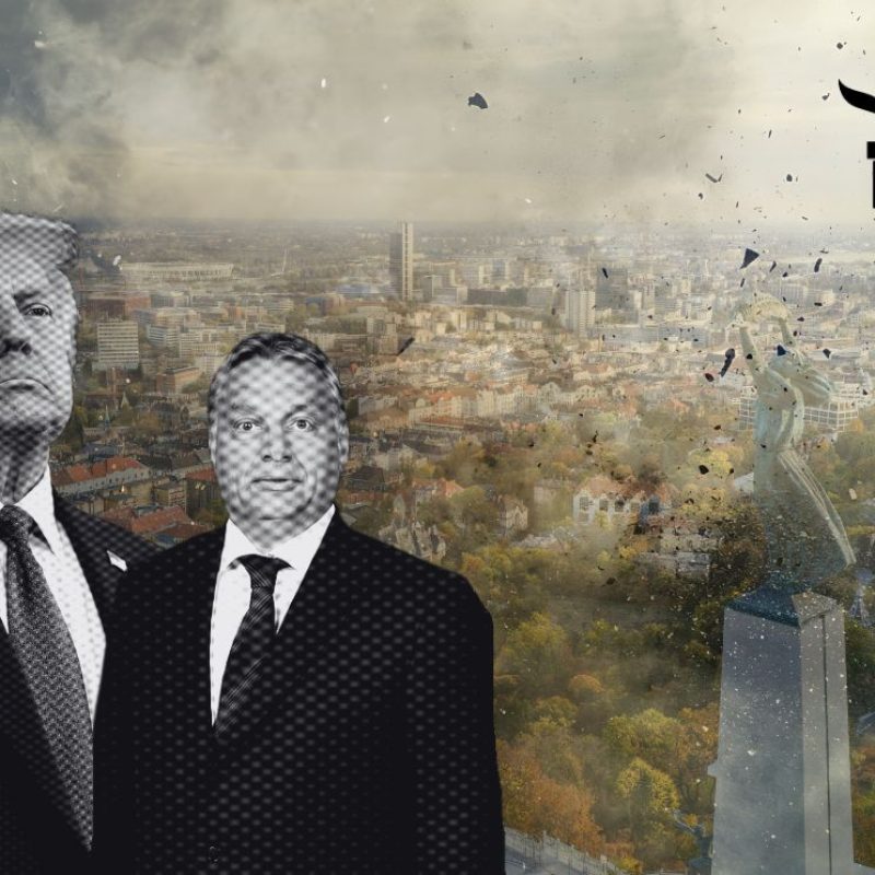 Orbán Viktor, Donald Trump, Szabad Európa