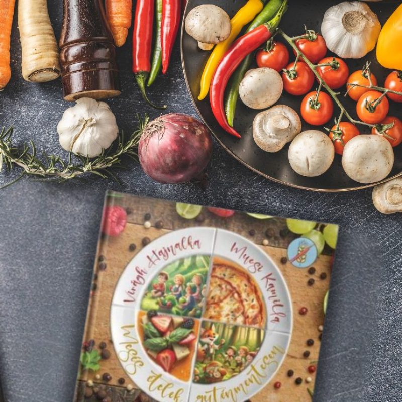 mesés ételek gluténmentesen ADHD szakácskönyv