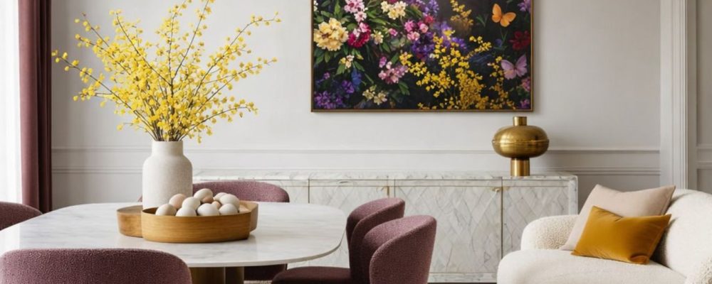 húsvéti dekoráció, lakberendezés,