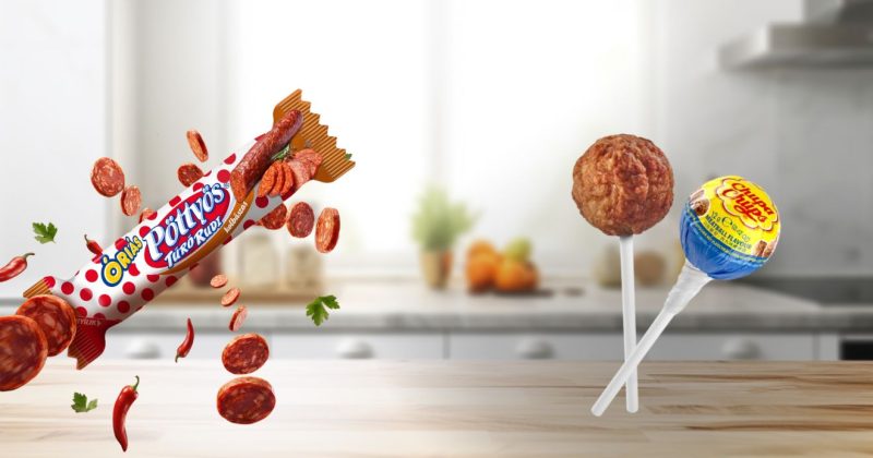 kolbászos túró rudi, húsgolyós nyalóka, Lidl szeretünk ALDI