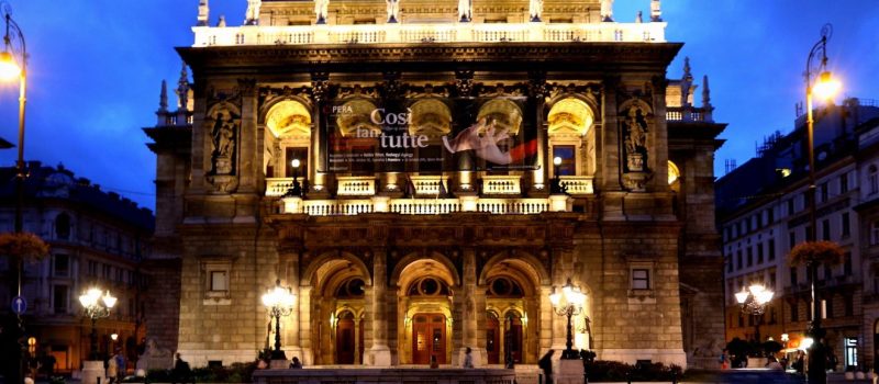opera, budapest, Magyar Állami Operaház, este Kép forrása Wikipédia by Thaler Tamas