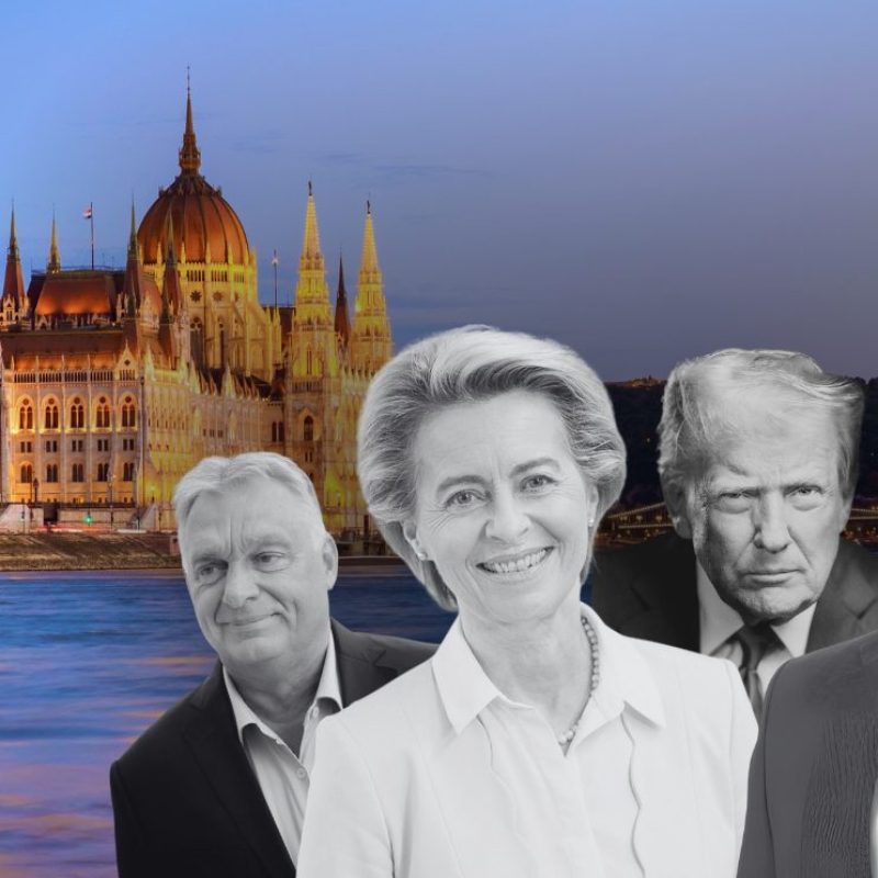 orván viktor, magyar péter, donald trump, ursula von der leyen