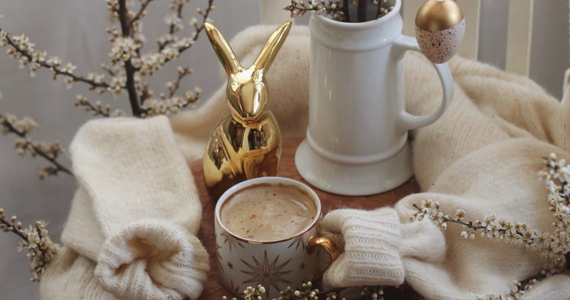 húsvét, dekoráció,