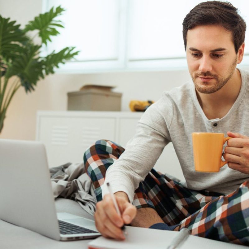 reggeli rutin, reggeli szokások, férfi reggel