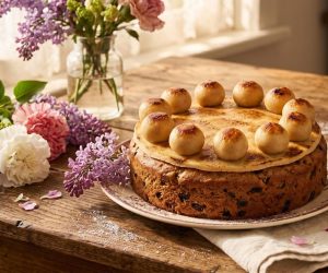 Simnel torta, anyák napja
