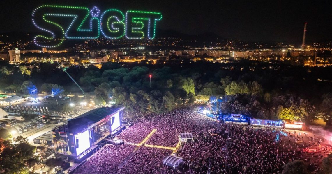 sziget 2025, sajtó, színpad, fesztivál Forrás Sziget sajtóiroda sziget fesztivál 2025
