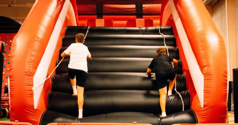 Extreme Park Budapest, ugrálóvár, BOK csarnok