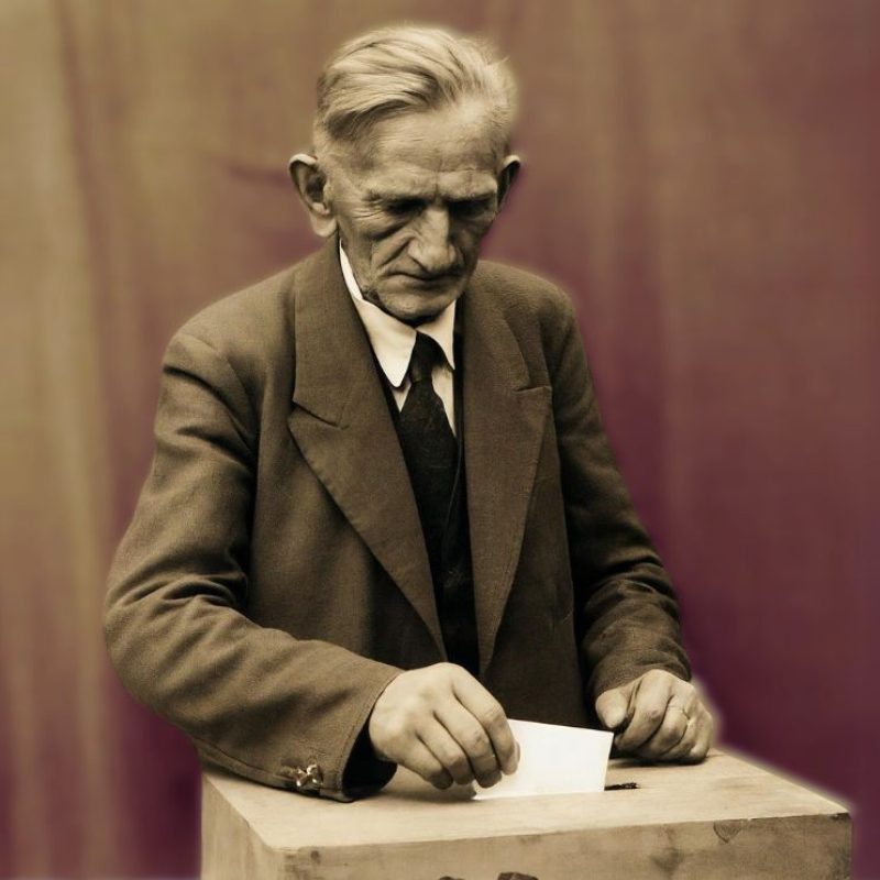 választás 1945, szavazás Kép forrása Canva by Imagen