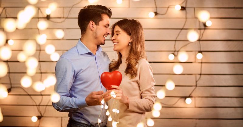 Valentin nap boldog pár